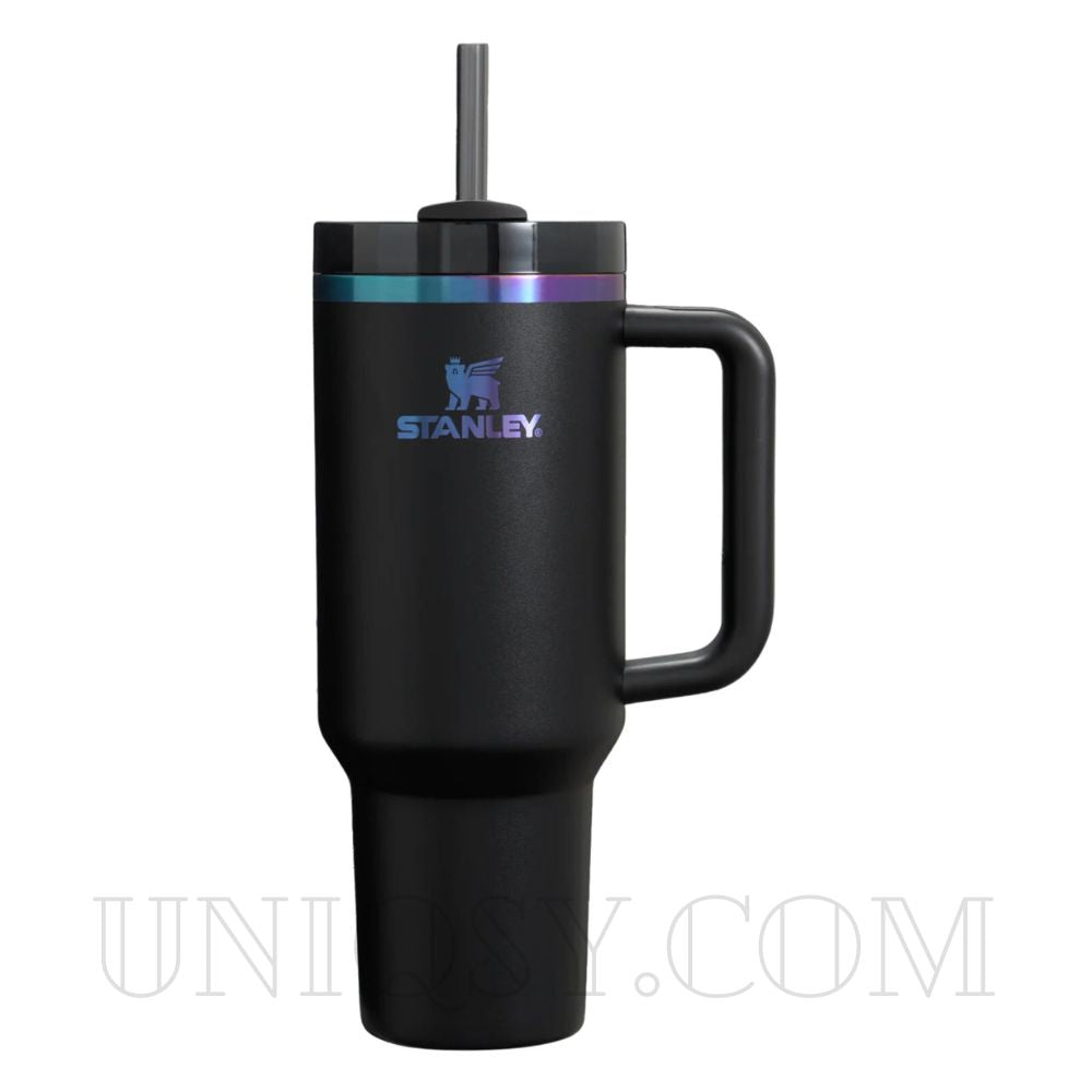 Stanley 40 OZ Tumbler with Handle and Straw Lid - Stainless Steel