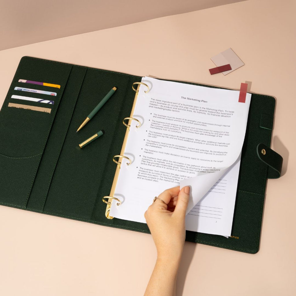 A4 Agenda Ring Binder Organiser (Personalised Outlet)