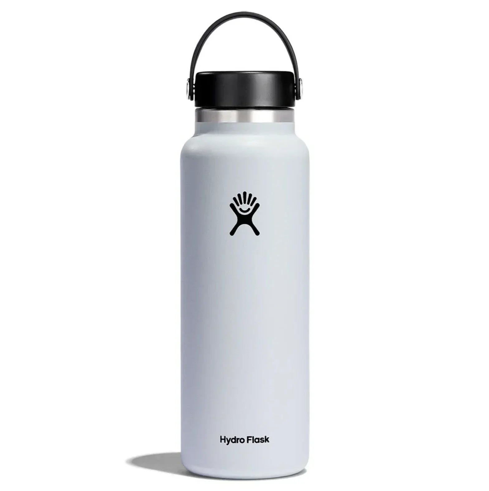 Hydro Flask 40Oz Wide Mouth Flex Cap | White