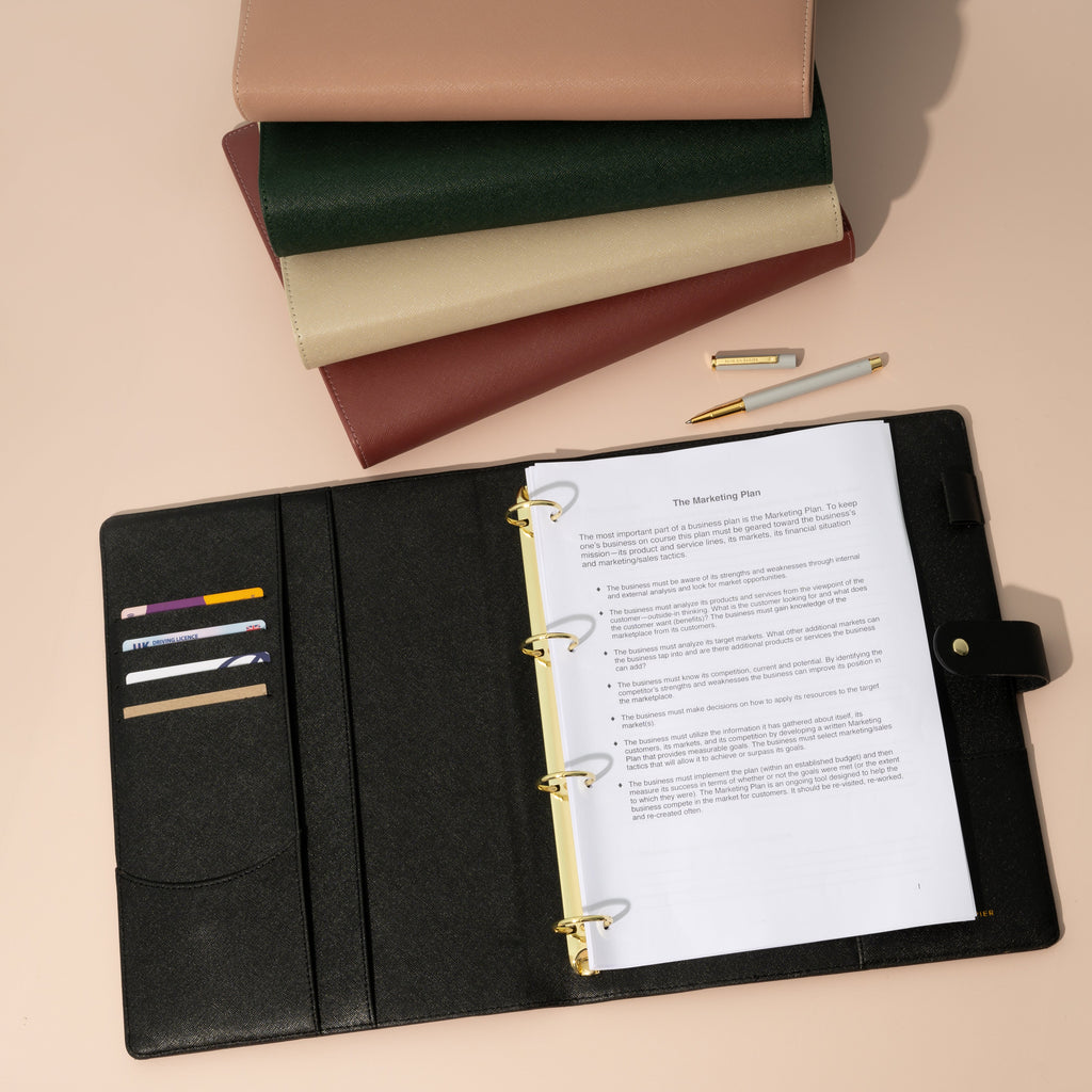 A4 Ring Binder Portfolio Organiser