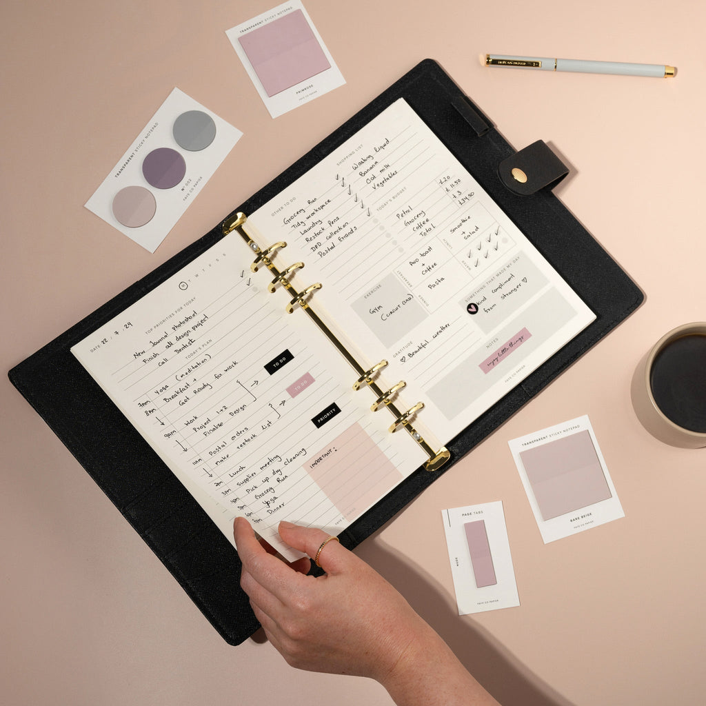 A5 Agenda Ring Binder Organiser