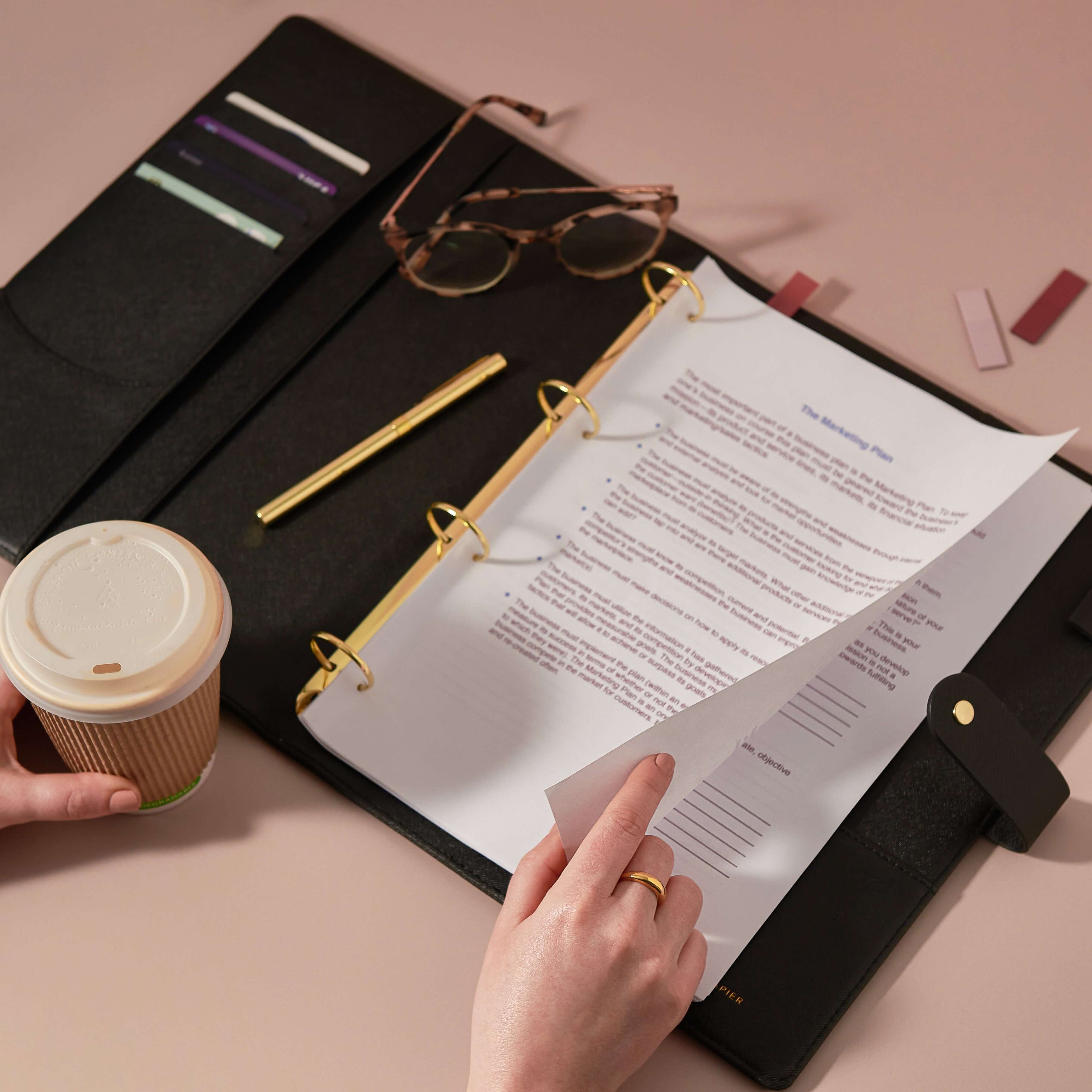 A4 Agenda Ring Binder Organiser (Personalised Outlet)